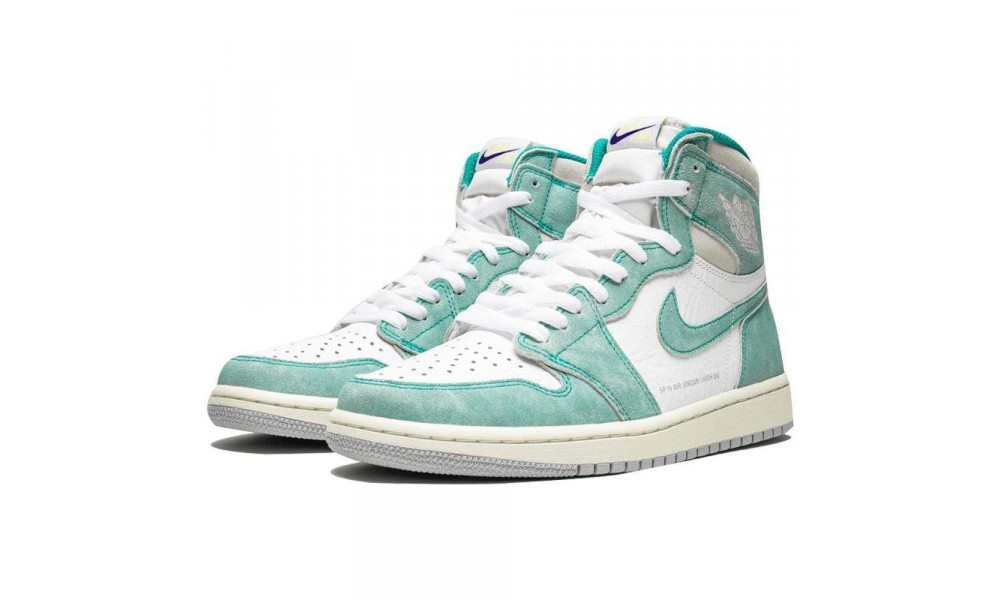 Nike air jordan cheap 1 retro turbo green